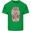 Ballerina Shoes Ballet Dancing Kids T-Shirt Childrens Irish Green