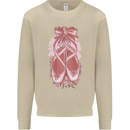 Ballerina Shoes Ballet Dancing Mens Sweatshirt Jumper Sand