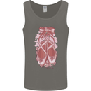 Ballerina Shoes Ballet Dancing Mens Vest Tank Top Charcoal