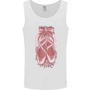 Ballerina Shoes Ballet Dancing Mens Vest Tank Top White
