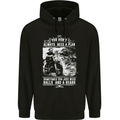 Balls & Beard Biker Motorcycle Motorbike Mens 80% Cotton Hoodie Black