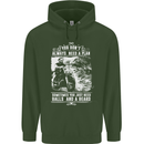 Balls & Beard Biker Motorcycle Motorbike Mens 80% Cotton Hoodie Forest Green