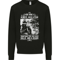 Balls & Beard Biker Motorcycle Motorbike Mens Sweatshirt Jumper Black