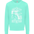 Balls & Beard Biker Motorcycle Motorbike Mens Sweatshirt Jumper Peppermint