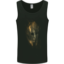 Barbarian Skull Gym Training Top Spartan Mens Vest Tank Top Black