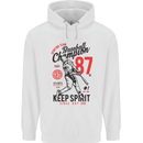 Baseball Champion Player Childrens Kids Hoodie White