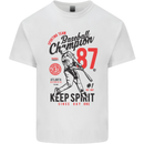 Baseball Champion Player Kids T-Shirt Childrens White