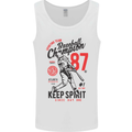 Baseball Champion Player Mens Vest Tank Top White