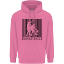 Basketball Barcode Player Mens 80% Cotton Hoodie Azelea