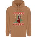 Basketball Santa Player Christmas Funny Mens 80% Cotton Hoodie Caramel Latte