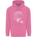 Basketball Skull Childrens Kids Hoodie Azalea