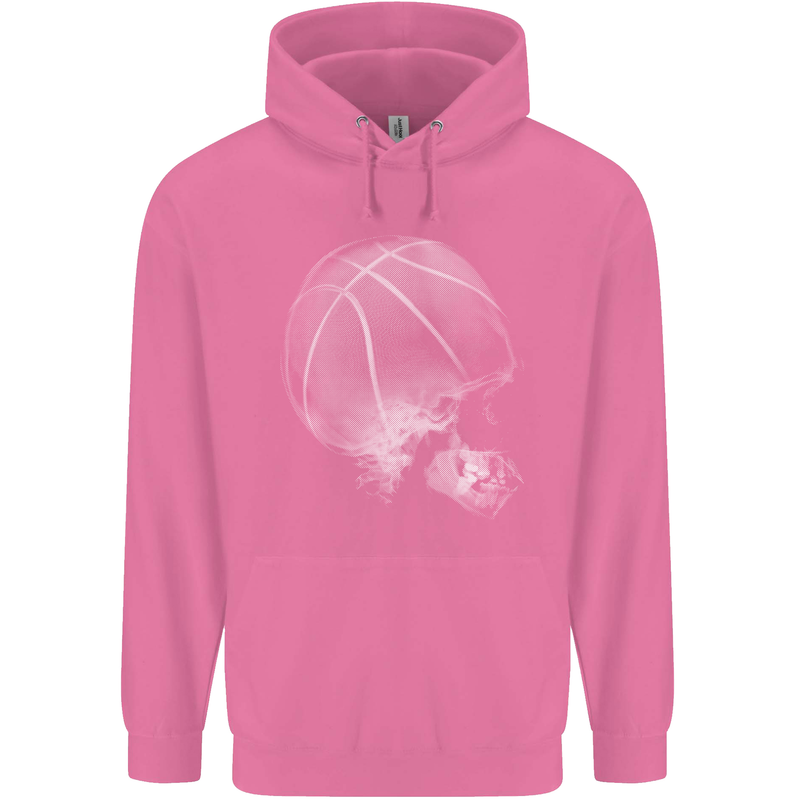 Basketball Skull Childrens Kids Hoodie Azalea