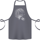 Basketball Skull Cotton Apron 100% Organic Steel