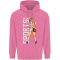 Basketball Sports & Beer Funny Mens 80% Cotton Hoodie Azelea
