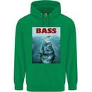 Bass Fishing Parody Fuuny Fisherman Childrens Kids Hoodie Irish Green