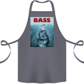 Bass Fishing Parody Fuuny Fisherman Cotton Apron 100% Organic Steel