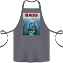 Bass Fishing Parody Fuuny Fisherman Cotton Apron 100% Organic Steel