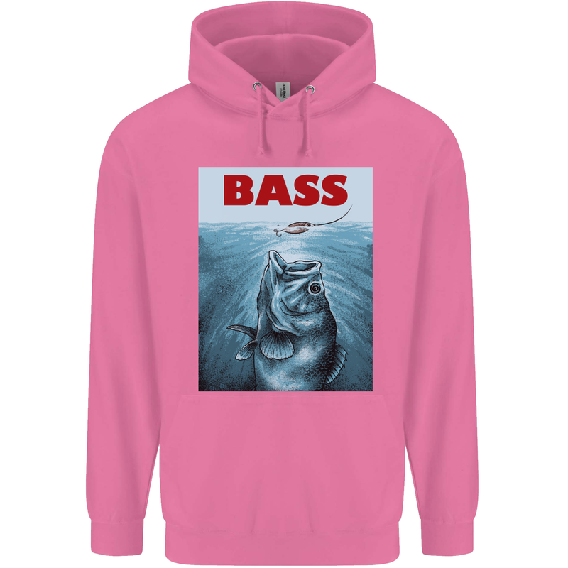Bass Fishing Parody Fuuny Fisherman Mens 80% Cotton Hoodie Azelea