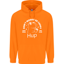Be Cappy Funny Capybara Childrens Kids Hoodie Orange