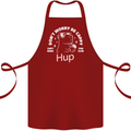 Be Cappy Funny Capybara Cotton Apron 100% Organic Maroon