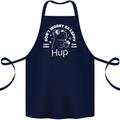 Be Cappy Funny Capybara Cotton Apron 100% Organic Navy Blue