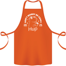 Be Cappy Funny Capybara Cotton Apron 100% Organic Orange
