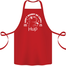 Be Cappy Funny Capybara Cotton Apron 100% Organic Red