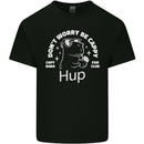 Be Cappy Funny Capybara Kids T-Shirt Childrens Black
