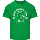 Be Cappy Funny Capybara Kids T-Shirt Childrens Irish Green