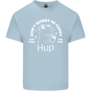 Be Cappy Funny Capybara Kids T-Shirt Childrens Light Blue