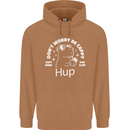 Be Cappy Funny Capybara Mens 80% Cotton Hoodie Caramel Latte