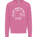 Be Cappy Funny Capybara Mens Sweatshirt Jumper Azalea