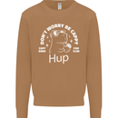 Be Cappy Funny Capybara Mens Sweatshirt Jumper Caramel Latte