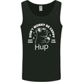 Be Cappy Funny Capybara Mens Vest Tank Top Black