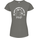 Be Cappy Funny Capybara Womens Petite Cut T-Shirt Charcoal