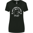 Be Cappy Funny Capybara Womens Wider Cut T-Shirt Black