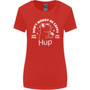 Be Cappy Funny Capybara Womens Wider Cut T-Shirt Red