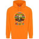 Be Kind Elephant Autism Autistic Childrens Kids Hoodie Orange