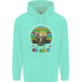 Be Kind Elephant Autism Autistic Childrens Kids Hoodie Peppermint