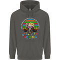 Be Kind Elephant Autism Autistic Childrens Kids Hoodie Storm Grey
