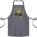 Be Kind Elephant Autism Autistic Cotton Apron 100% Organic Steel