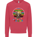 Be Kind Elephant Autism Autistic Kids Sweatshirt Jumper Heliconia