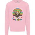 Be Kind Elephant Autism Autistic Kids Sweatshirt Jumper Light Pink