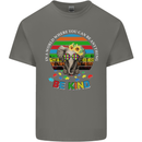 Be Kind Elephant Autism Autistic Kids T-Shirt Childrens Charcoal