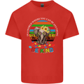 Be Kind Elephant Autism Autistic Kids T-Shirt Childrens Red