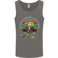 Be Kind Elephant Autism Autistic Mens Vest Tank Top Charcoal