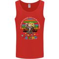 Be Kind Elephant Autism Autistic Mens Vest Tank Top Red