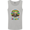 Be Kind Elephant Autism Autistic Mens Vest Tank Top Sports Grey