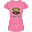 Be Kind Elephant Autism Autistic Womens Petite Cut T-Shirt Azalea