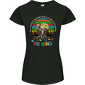 Be Kind Elephant Autism Autistic Womens Petite Cut T-Shirt Black